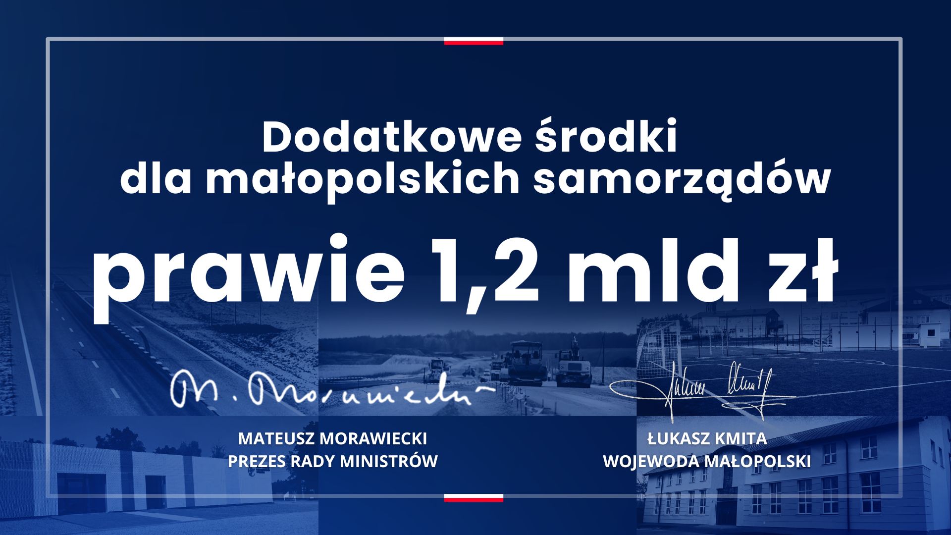 1,2 mld dla Małopolski